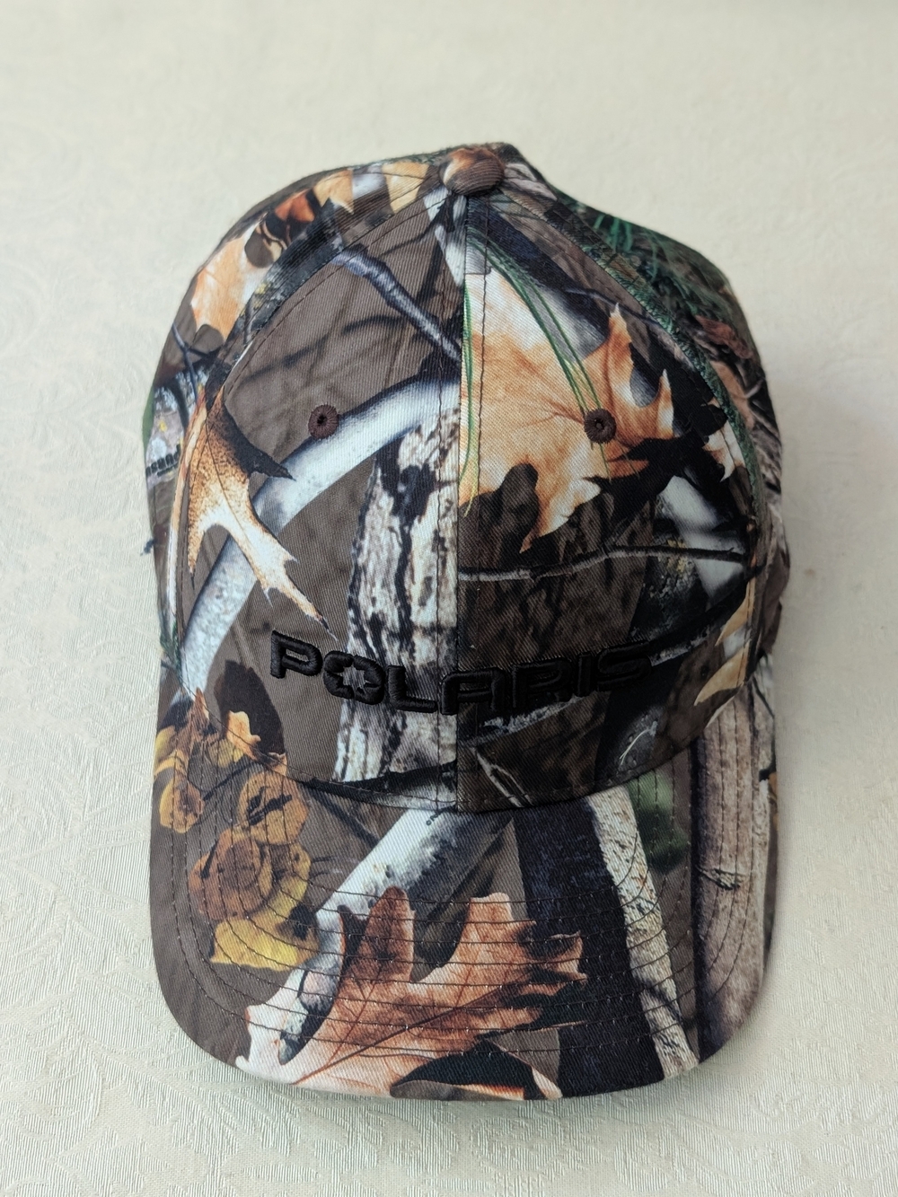 Polaris Multicolor Camo Baseball Cap Adjustable Casual Men One Size
